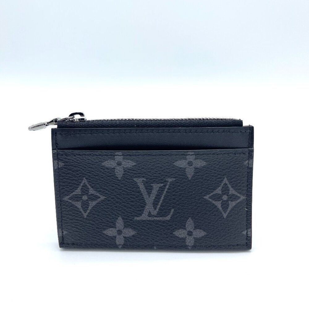 Louis Vuitton Eclipse Monogram Zippy Card Wallet